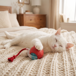 Pouncie ZoomPounce smart rolling cat toy ball relaxed pet at home