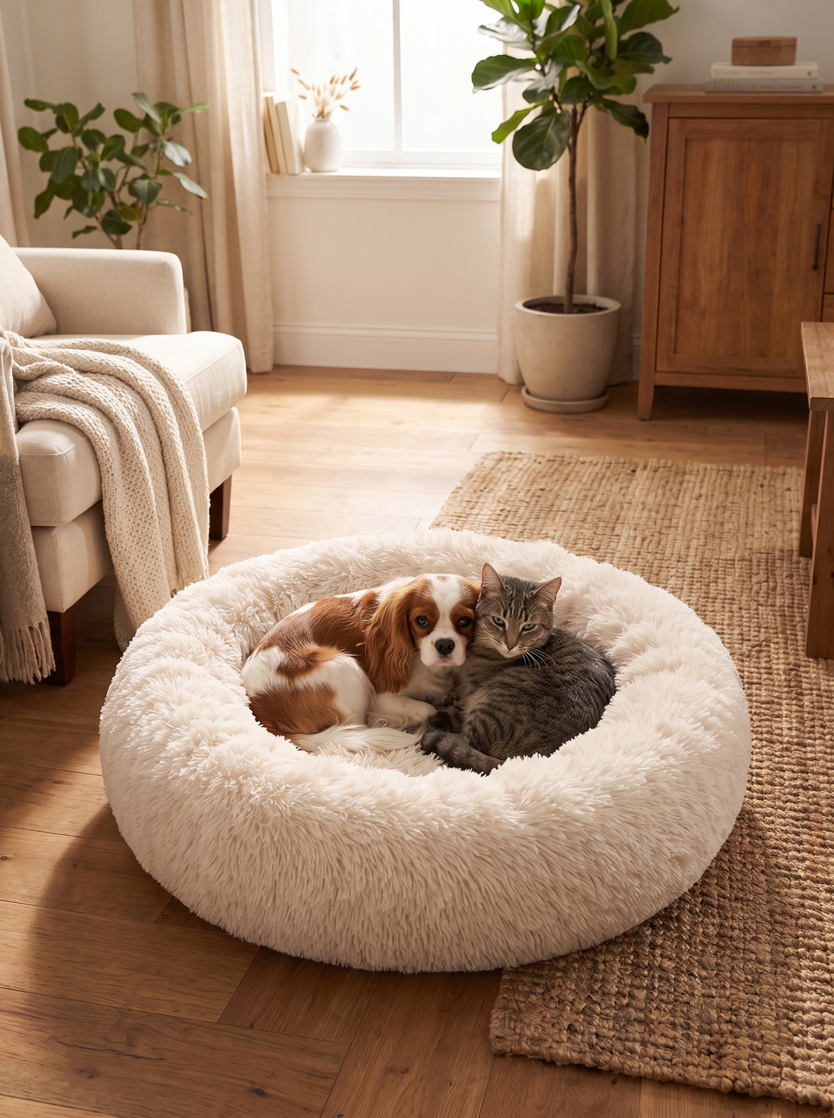 Pouncie dog bed lifestyle image 3
