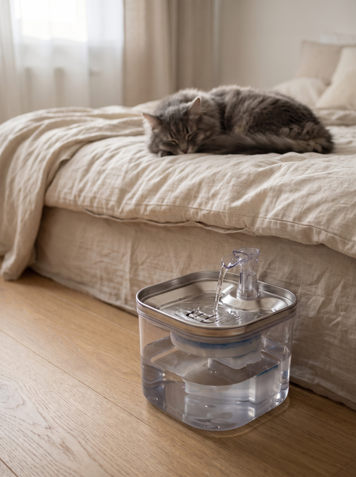 Pouncie fountain lifestyle image 3